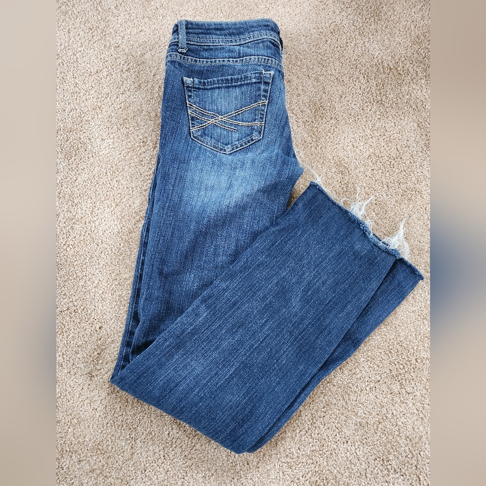 Aeropostale womens Chelsea bootcut jeans size 1/2 long